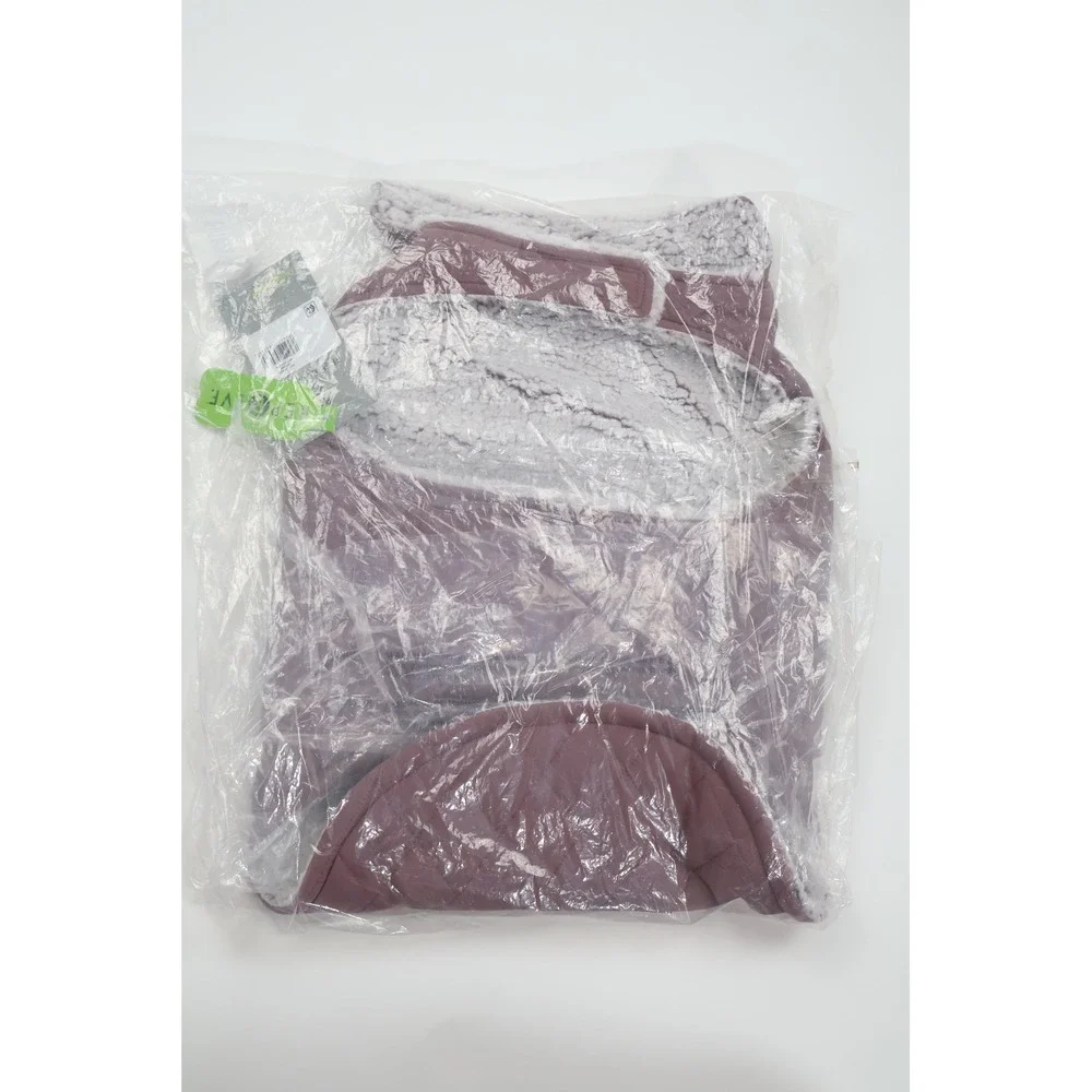 Free Country Dog Jacket Stratus Lite Large Purple Quilted Fleece Pet Coat NWT